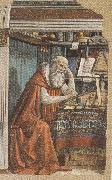 Domenico Ghirlandaio,St Jerome in his Study (m,k36), Sandro Botticelli